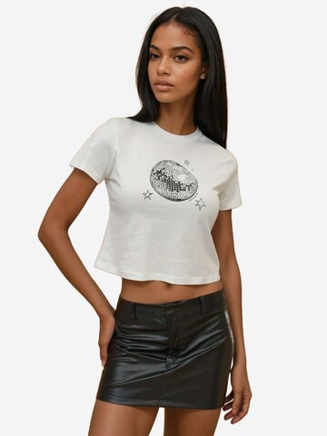 Hiccup T-Shirt in Grau: Vorderseite