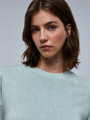 Scalpers Sweatshirt 'Marble' in Grün