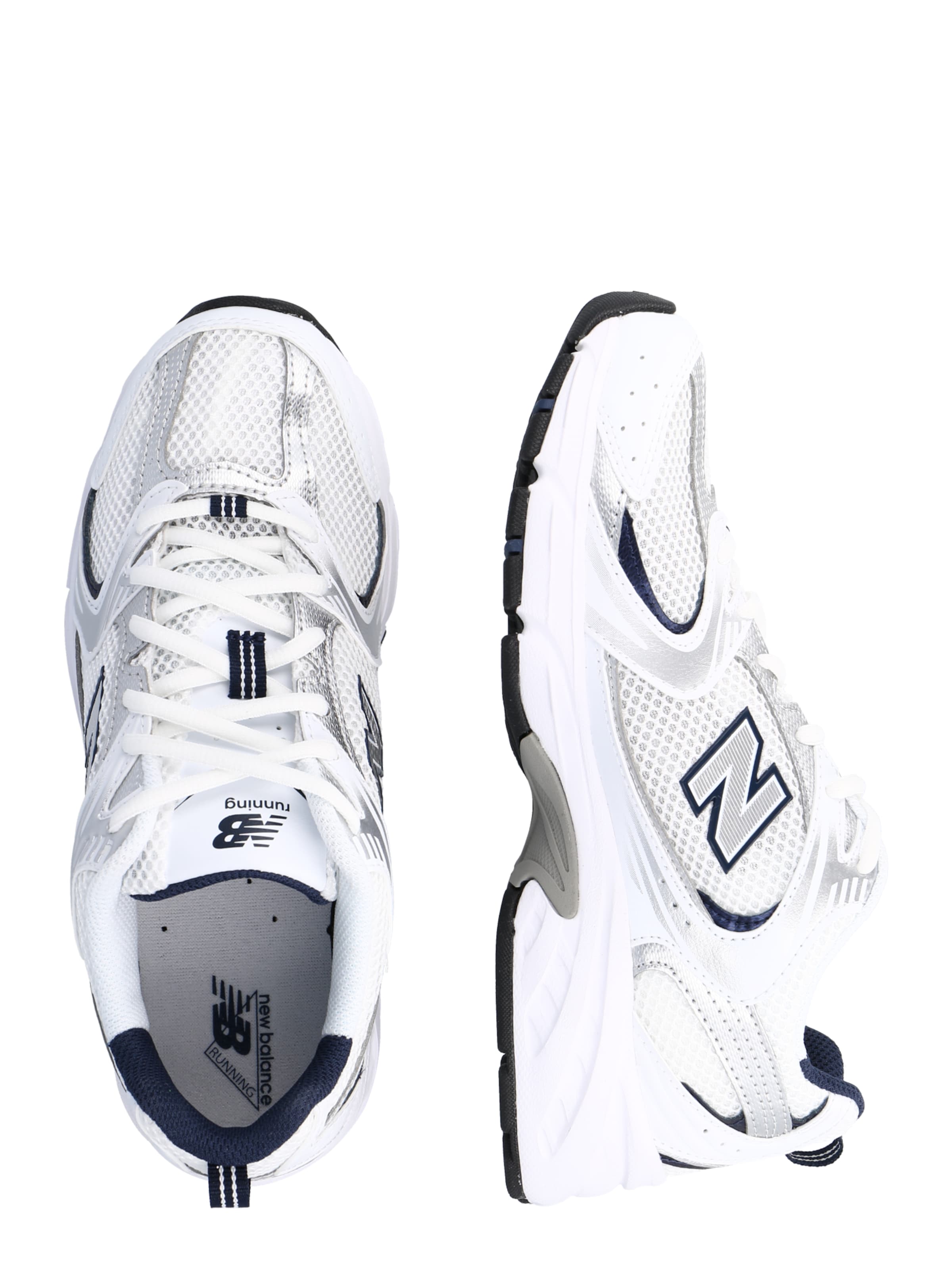 Baskets basses '530' new balance en blanc
