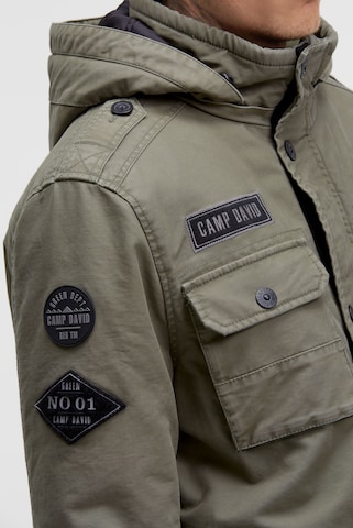 CAMP DAVID Winter Jacket in Green