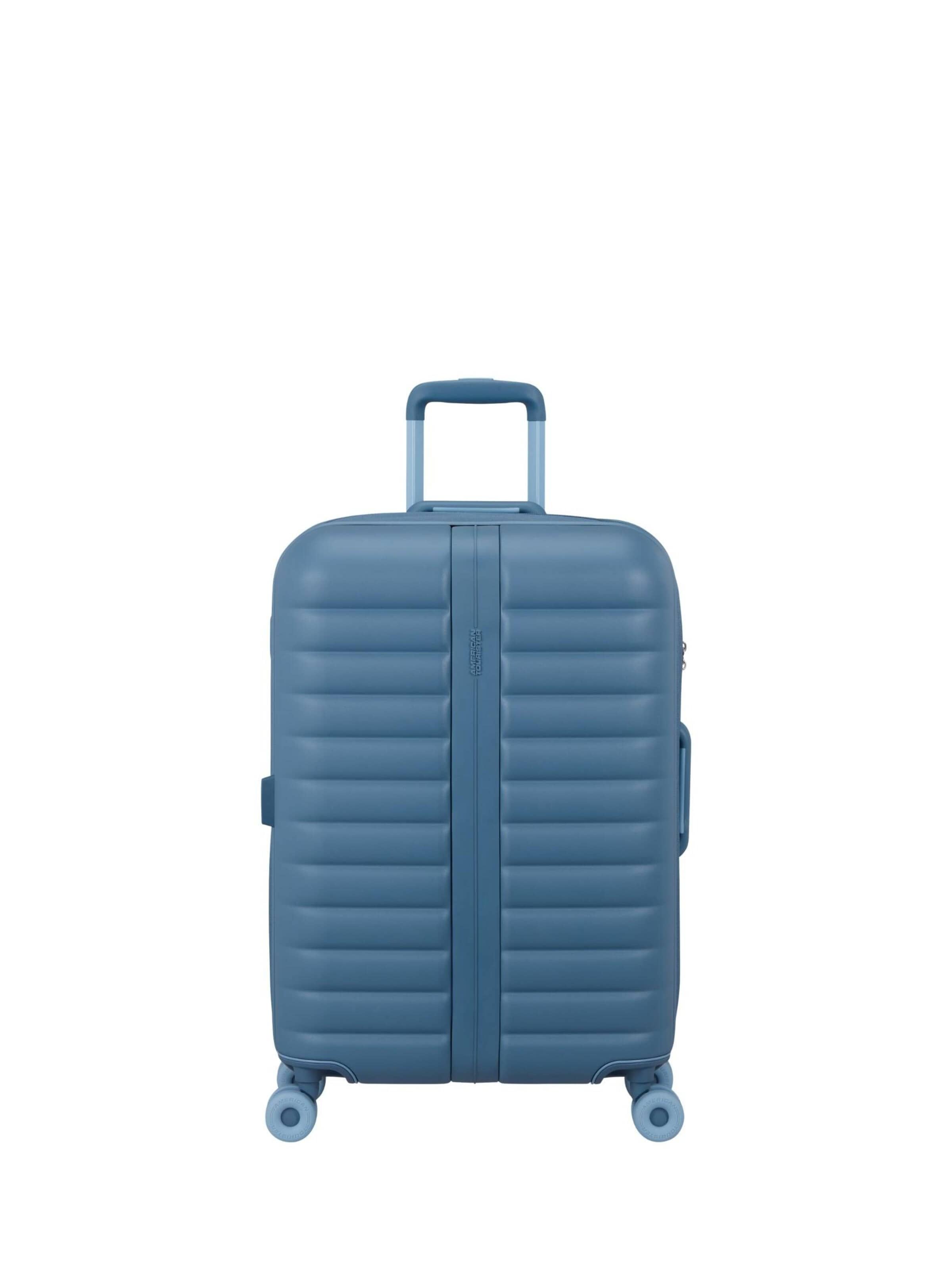 American Tourister Wózek 'AMERICAN TOURISTER NEOVIBE/SPINNER 67/24 EXP TSA Valigie e Trolley' w kolorze niebieski: przód