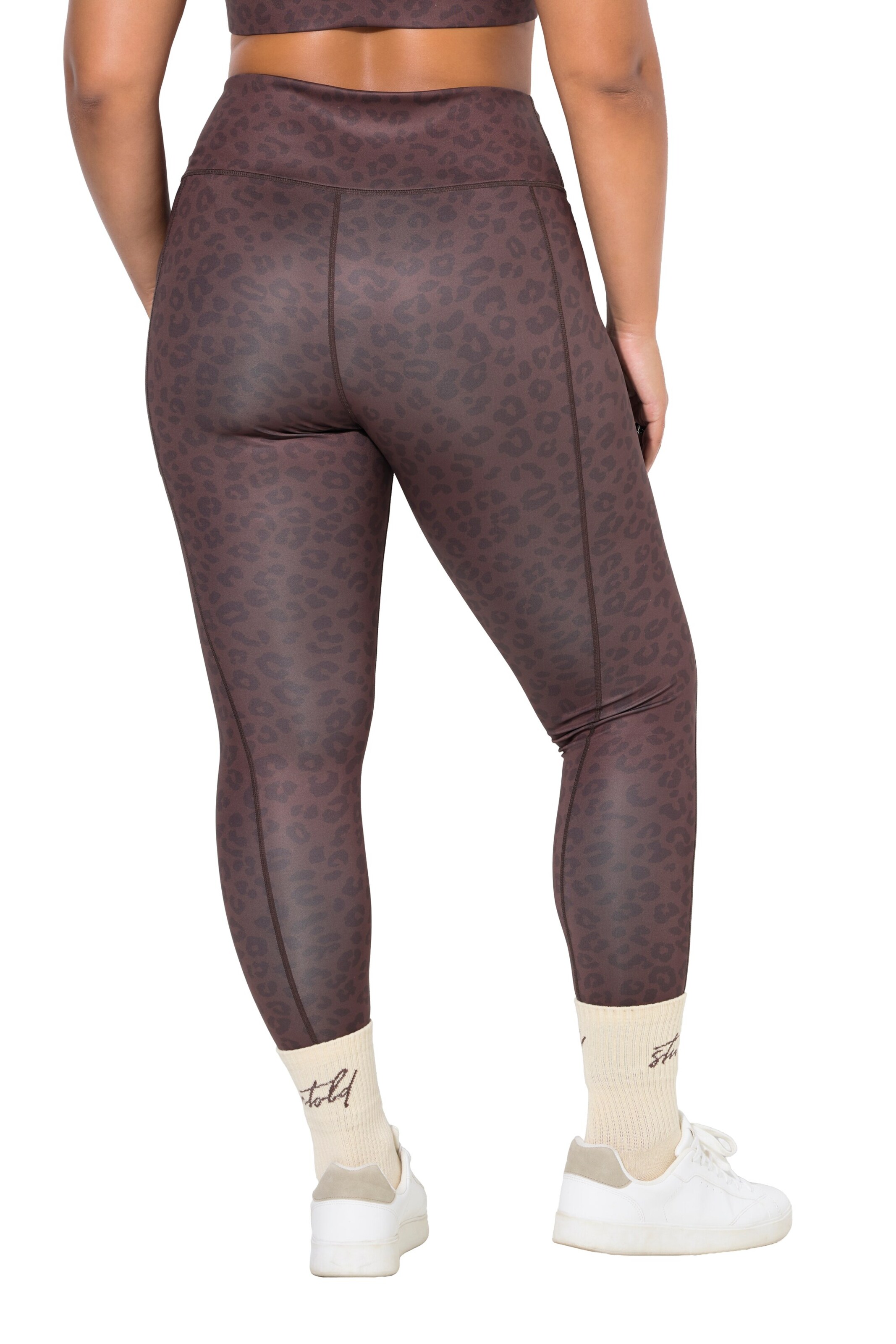 Studio Untold Skinny Sporthose in Braun