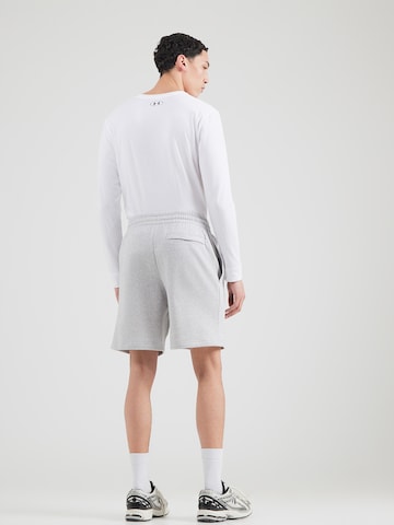 UNDER ARMOUR Regular Workout Pants in Grey