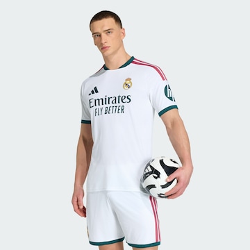 ADIDAS PERFORMANCE - Camisa funcionais 'Real Madrid 26/27 Authentic' em branco: frente