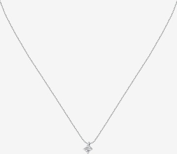 Live Diamond Necklace in Silver: front