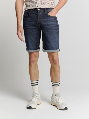 No Excess Regular Shorts in Blau: Vorderseite