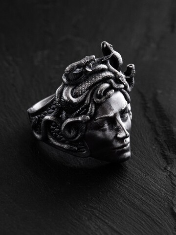 Bague 'GORGON MEDUSA' REYTEL en argent