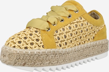 BULLBOXER Espadrillo värissä keltainen: edessä