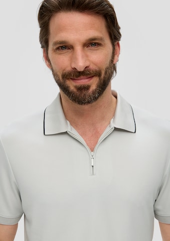 s.Oliver BLACK LABEL Poloshirt in Grau