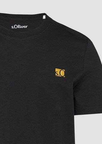 s.Oliver Shirt in Zwart