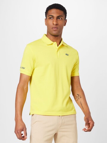 T-Shirt La Martina en jaune : devant