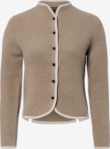 Cardigan Franco Callegari en beige : devant