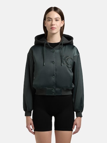 Veste mi-saison 'Chani' khujo en vert : devant