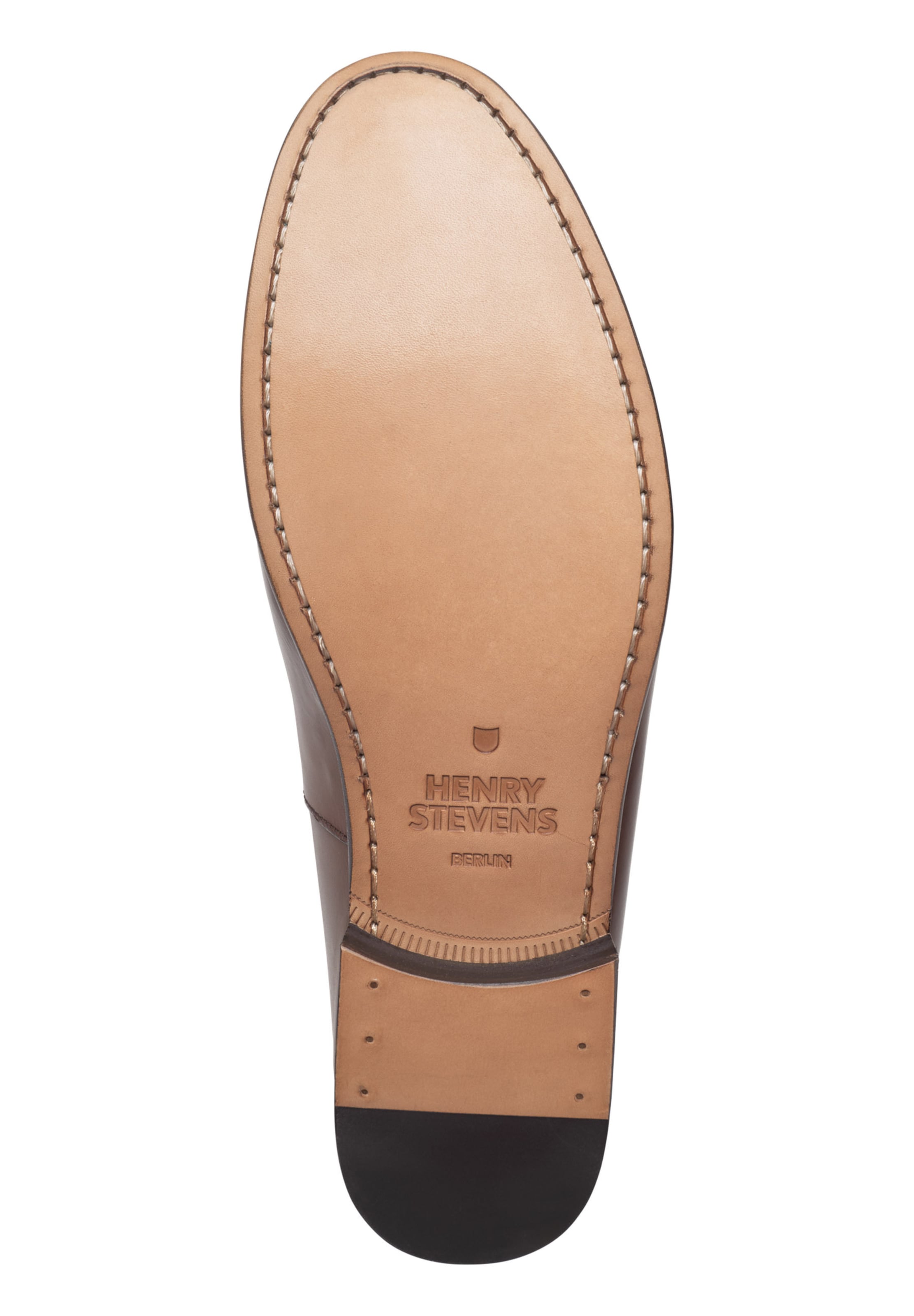 Henry Stevens Classic Flats 'Maxwell HL' in Brown