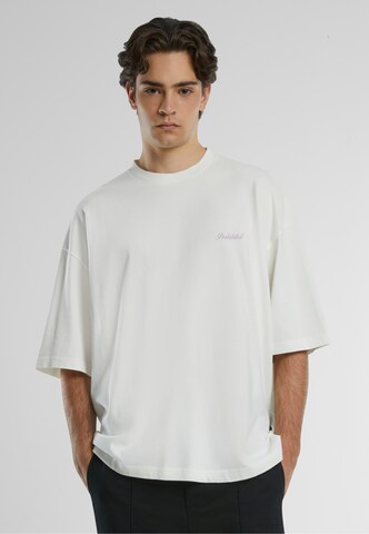 T-Shirt 'Ice Cream' Prohibited en blanc : devant