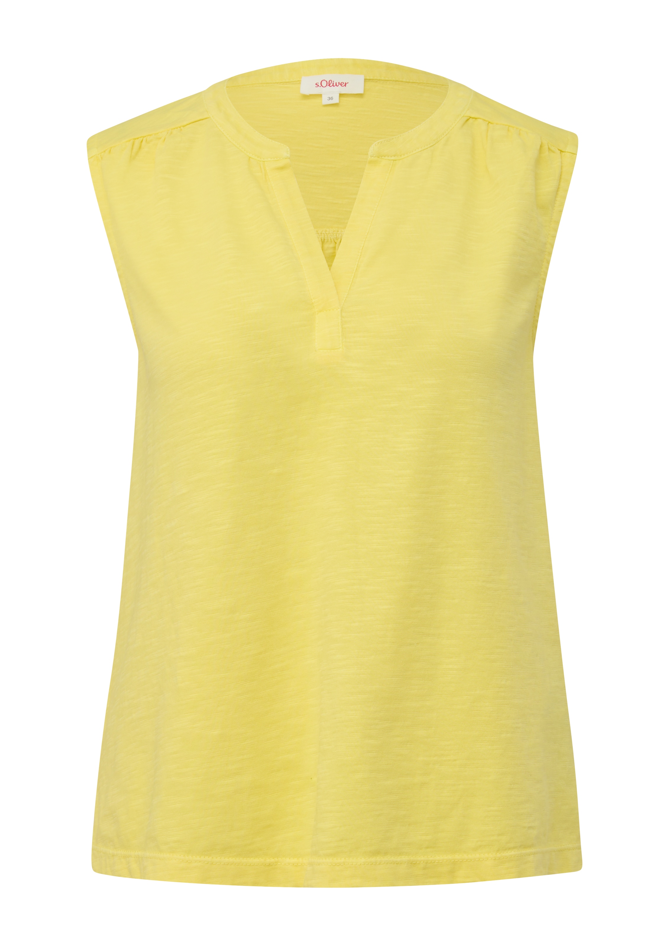 s.Oliver Bluse in Gelb: Vorderseite