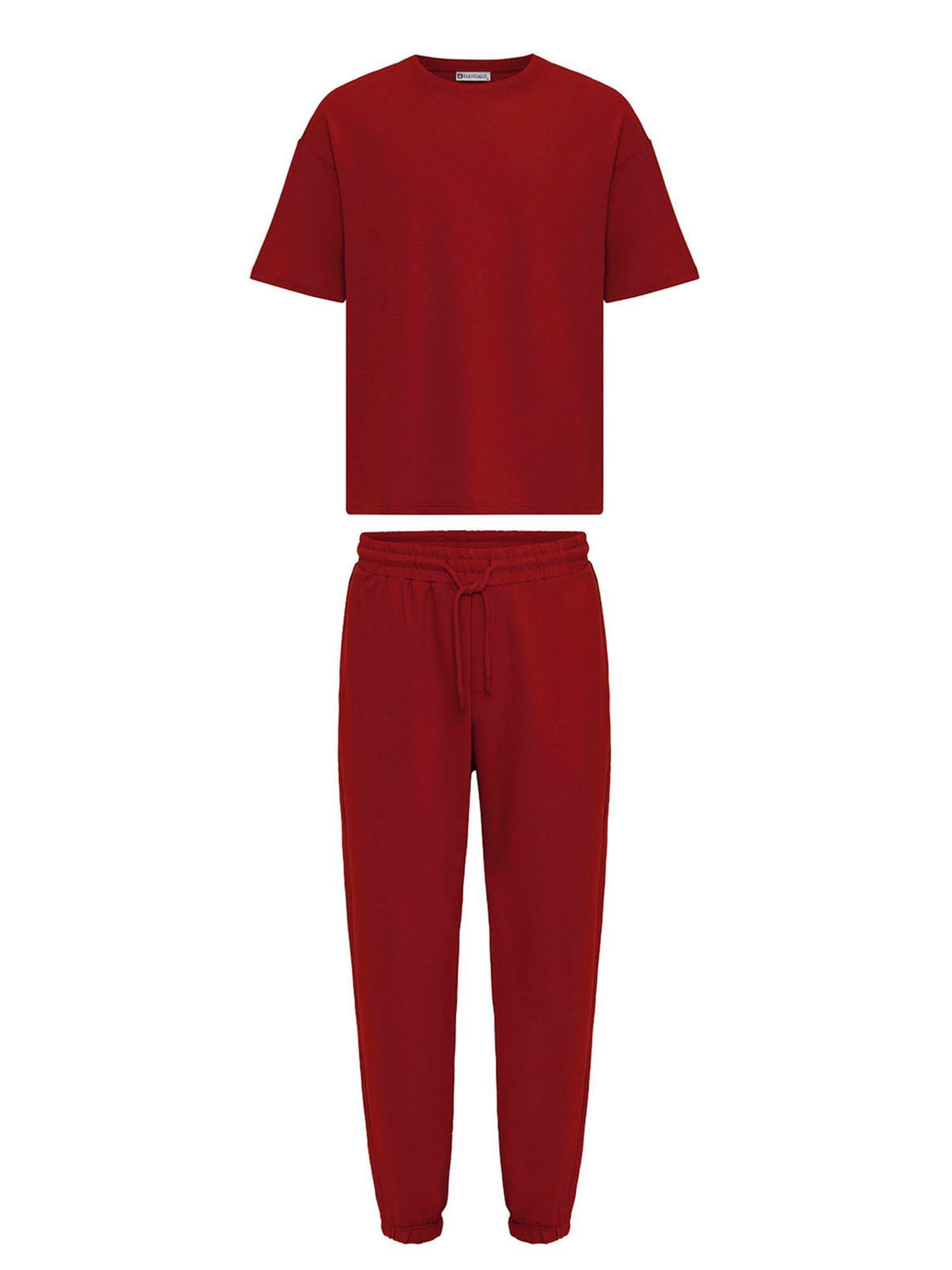 Dandalo Domácí oblečení – červená: přední strana