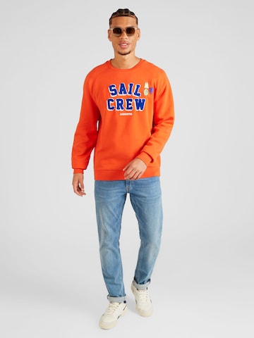 Gaastra Sweatshirt 'Johns' in Orange