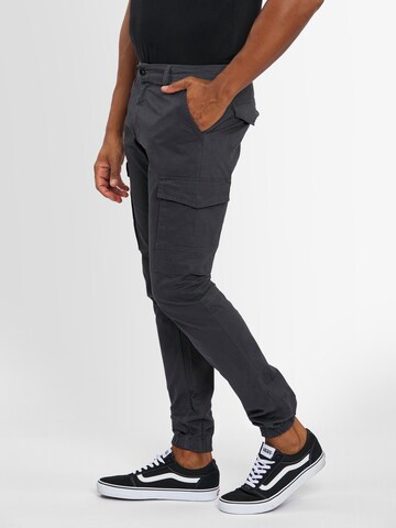 Alessandro Salvarini Tapered Cargobroek in Grijs