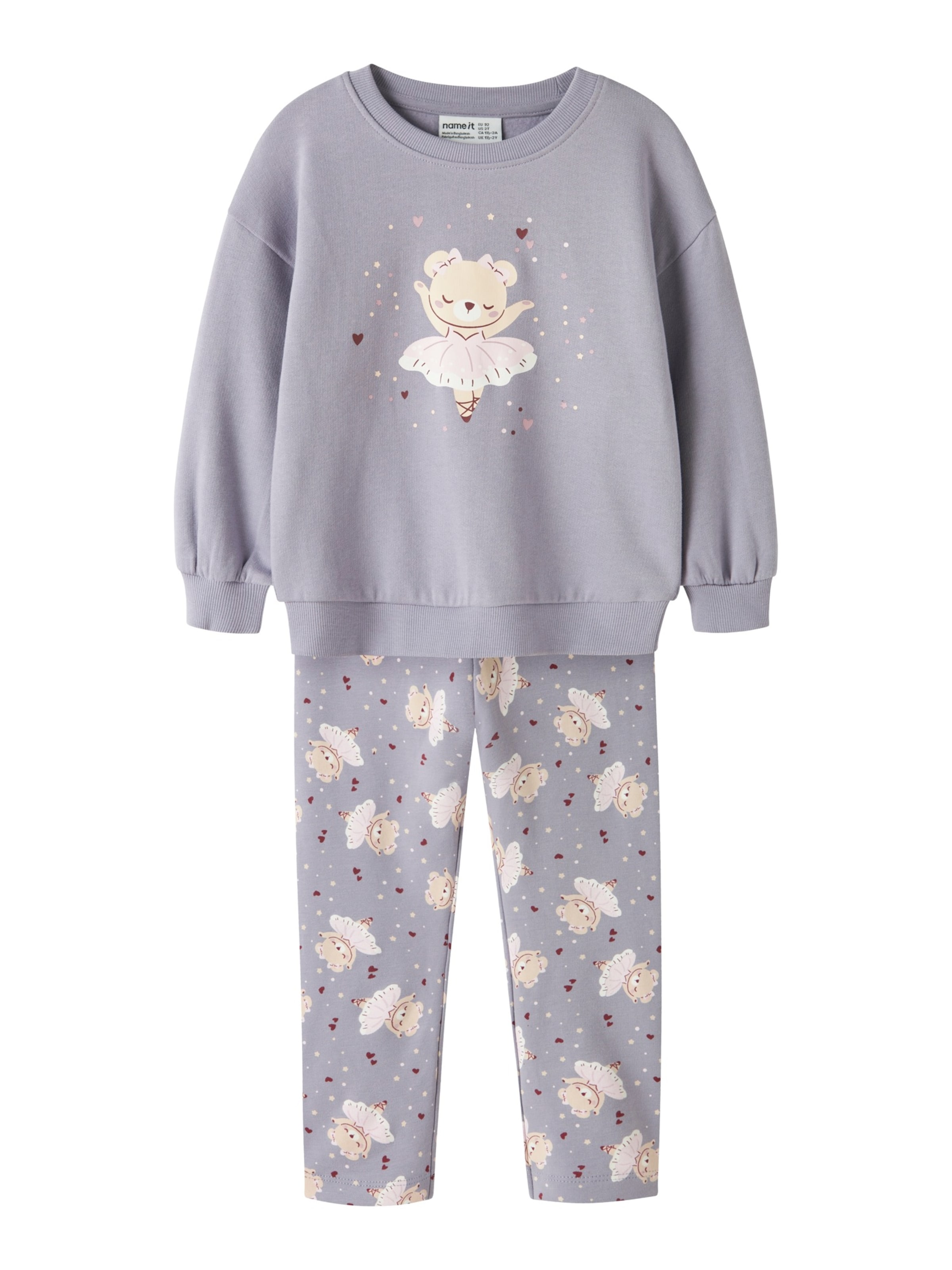 Set 'NMFVALONA' di NAME IT in lilla: frontale