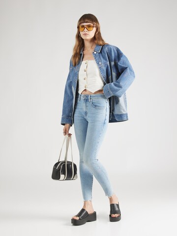 Skinny Jeans '721 High Rise Skinny' di LEVI'S ® in blu