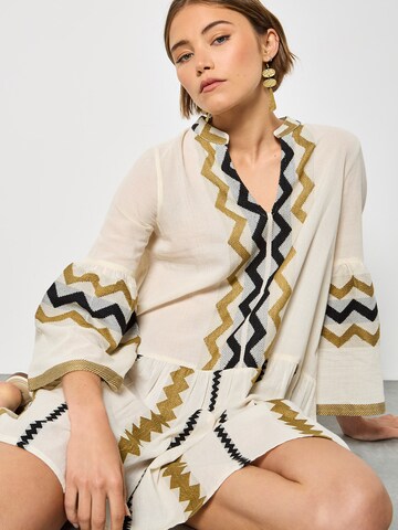 Apricot Jurk ' ' in Beige