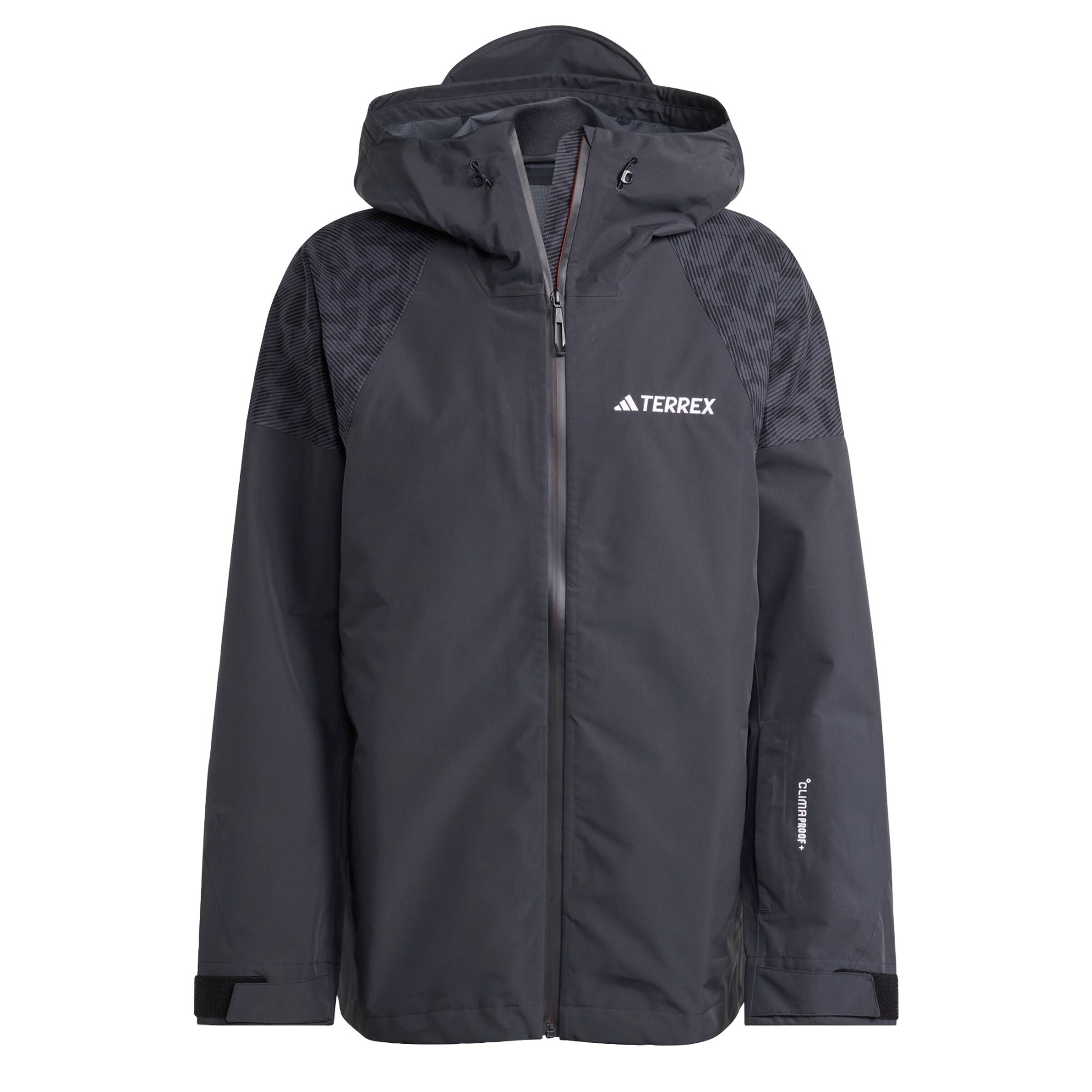 Veste outdoor 'Xperior' ADIDAS TERREX en noir : devant