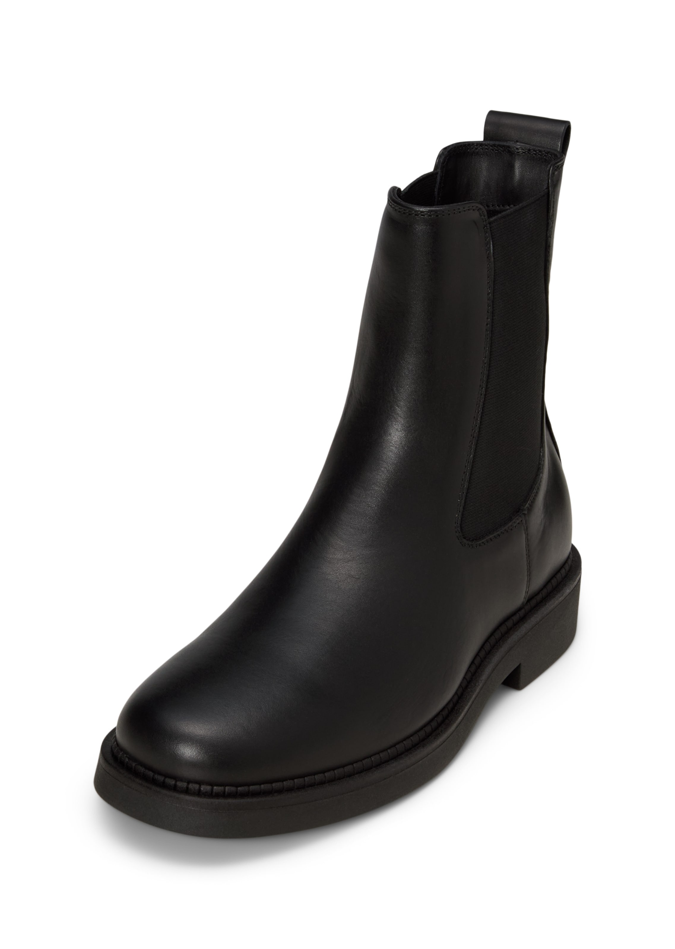 Marc O'Polo Chelsea Boot in Schwarz: Vorderseite