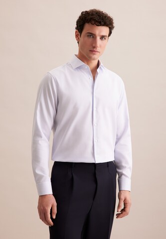 Coupe regular Chemise business SEIDENSTICKER en bleu : devant