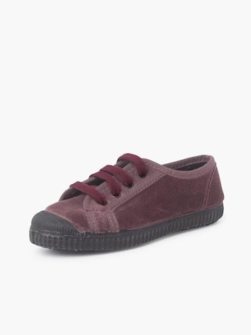 Baskets Pisamonas en rose : devant