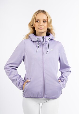 Schmuddelwedda Weatherproof jacket 'Kianna' in Purple: front