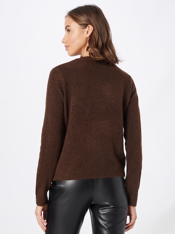 PIECES Sweater 'Janita' in Brown