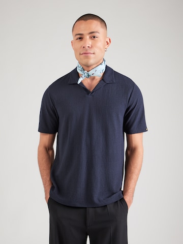 T-Shirt No Excess en bleu : devant