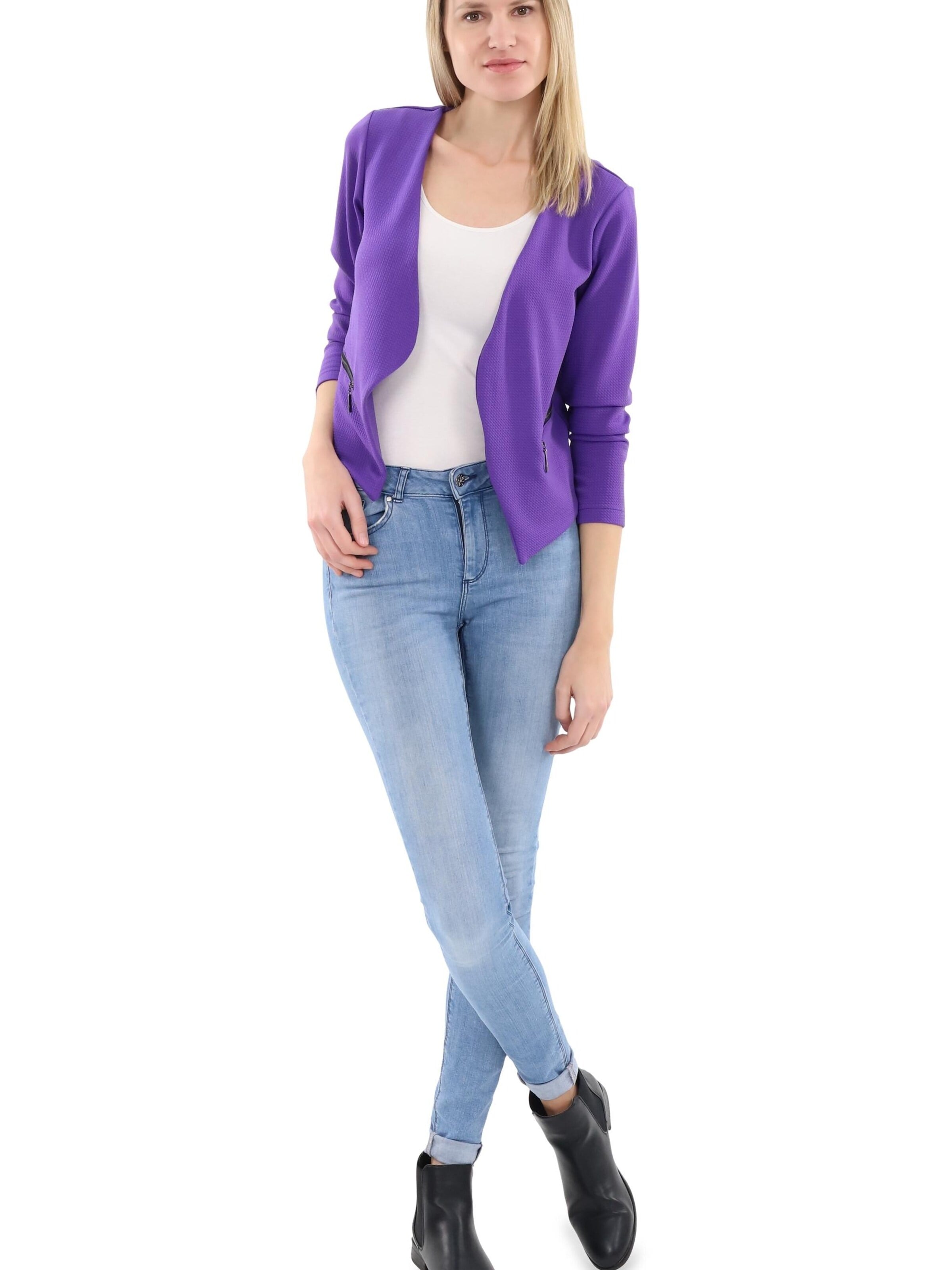 malito more than fashion Blazer in Purple