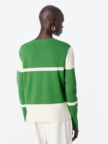 LA STRADA UNICA Sweter 'DANY' w kolorze zielony