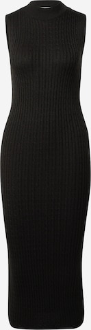 Guido Maria Kretschmer Collection Knitted dress 'Jennifer' in Black: front