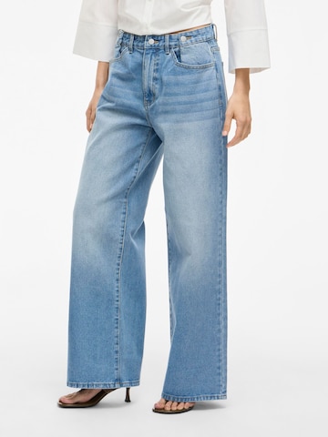VILA Wide Leg Jeans 'VIHelia' i blå: forside