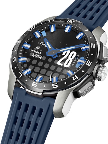 Montre digitale 'Smartwatch Connected' FESTINA en bleu