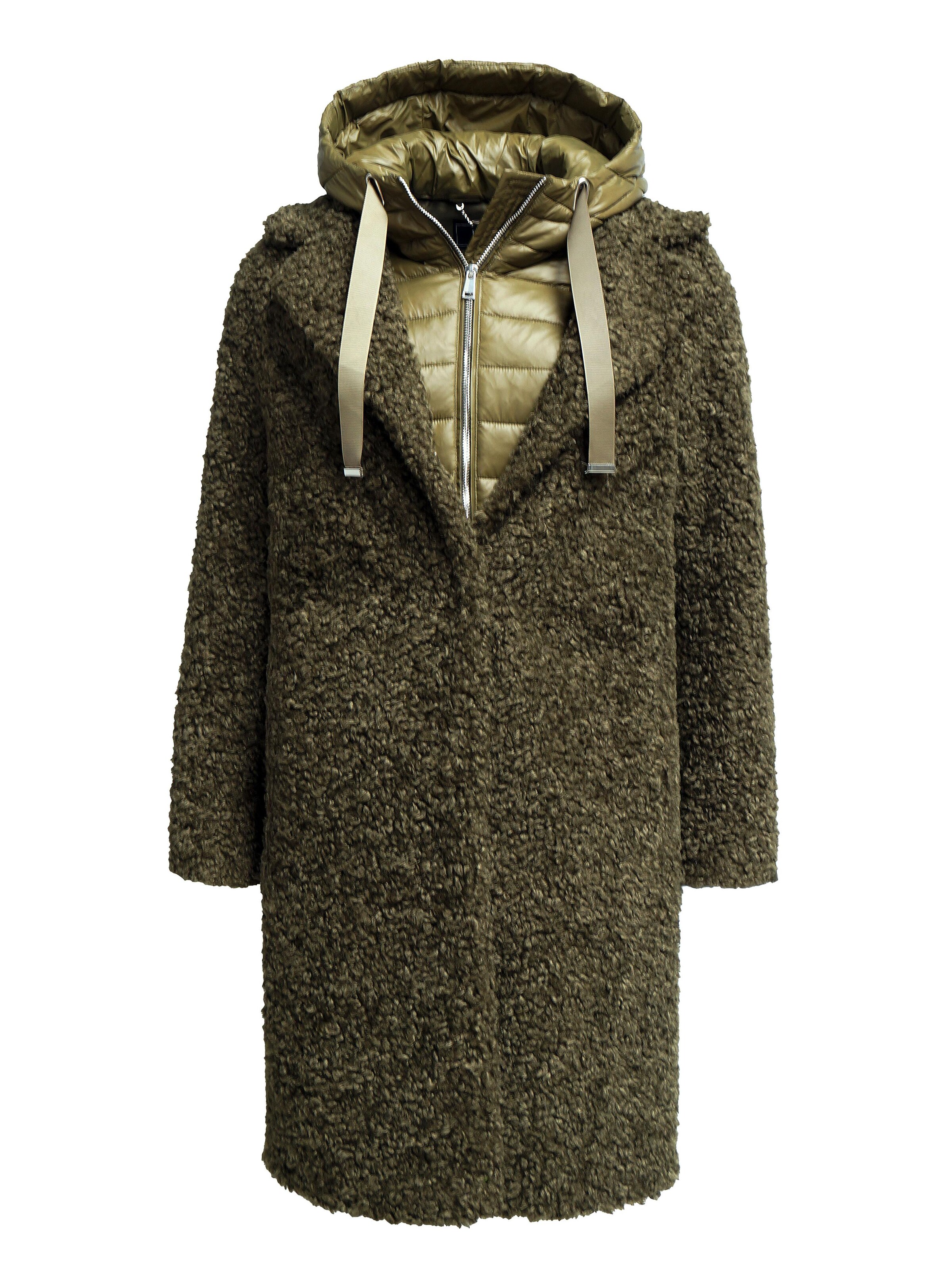 Funk since 1776 Winter Coat in Green: front