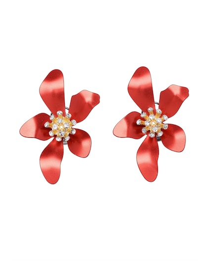 AVANT-GARDE PARIS Earrings 'Petraina' in mottled red, Item view
