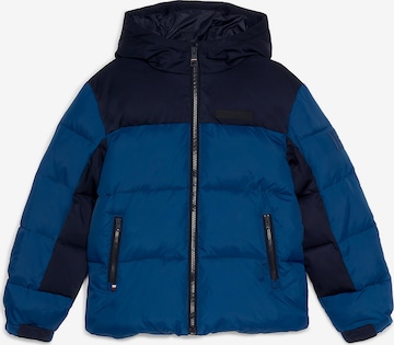 TOMMY HILFIGER Winterjas in Blauw: voorkant