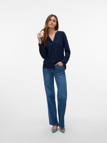 Chemisier 'VMMYMILO' VERO MODA en bleu
