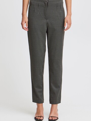 Regular Pantalon à pince 'IHKAte' ICHI en noir