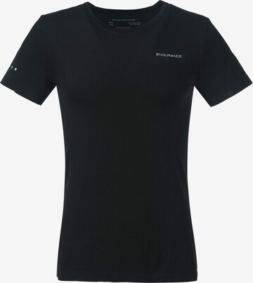 ENDURANCE Functioneel shirt 'Jaro M' in Zwart: voorkant