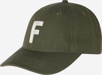 Cappello da baseball 'CROQUET' di forét in verde: frontale