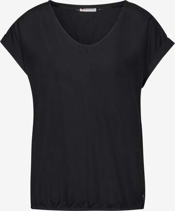 STREET ONE Blouse in Black: front