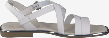 Paul Green Strap Sandals in White