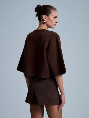 Cardigan 'Strickjacken' Dilvin en marron