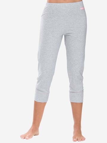 Mey Pajama Pants in Grey: front