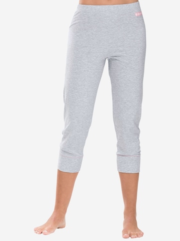 Pantalon de pyjama Mey en gris : devant